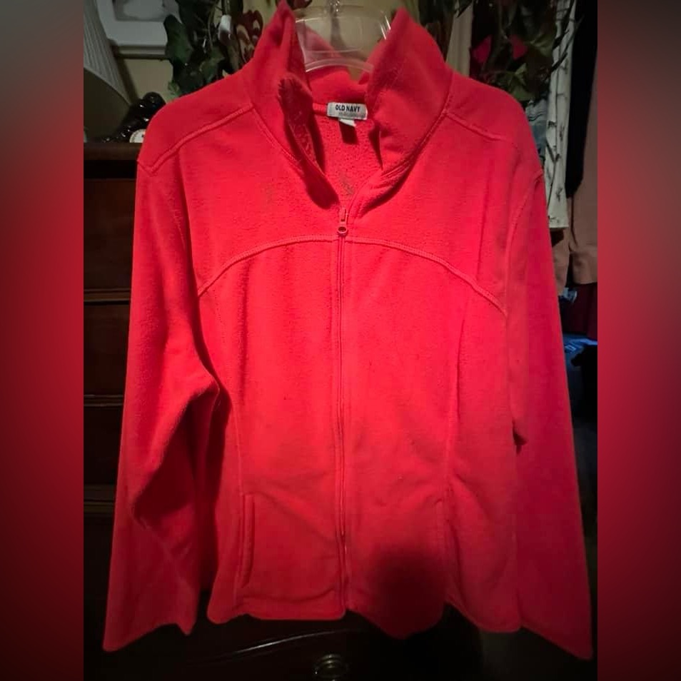 Fleece Jacket, Full Zip. Euc.
